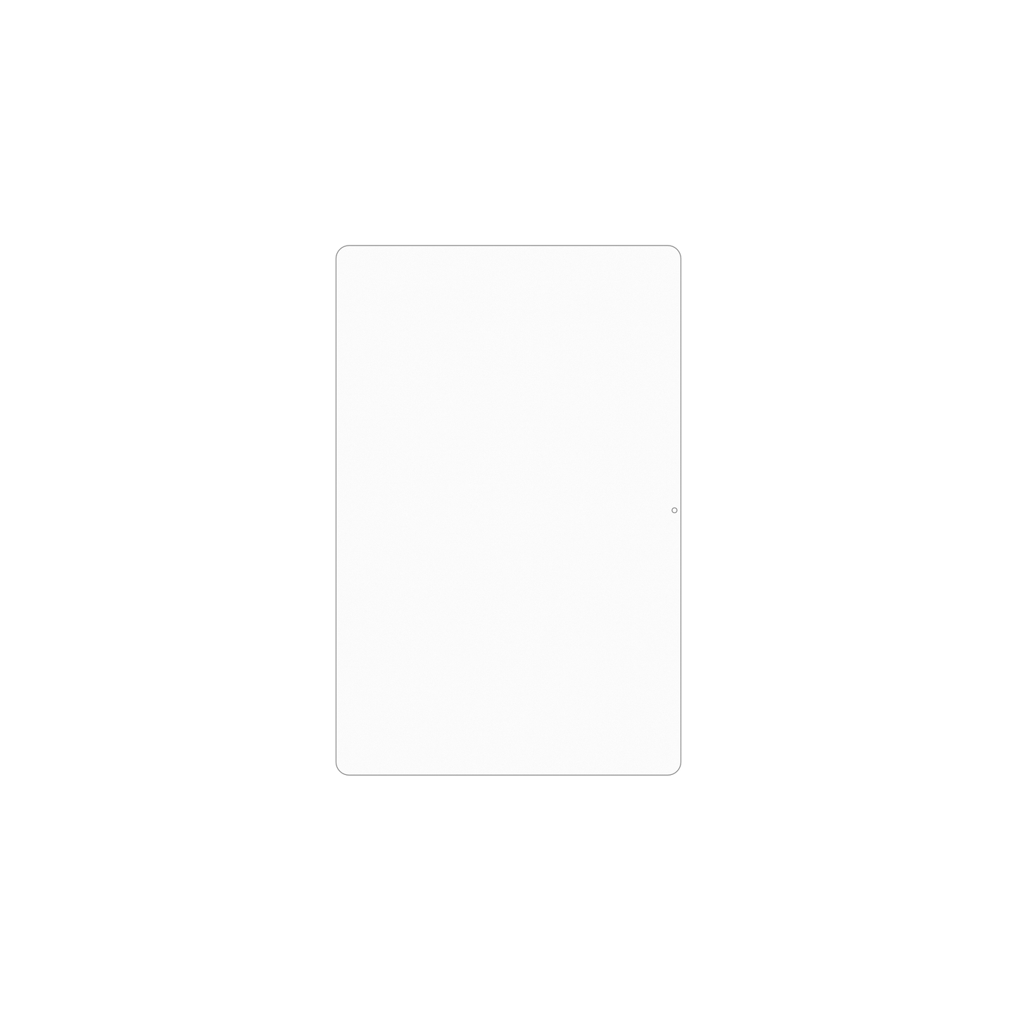 dipos Displayschutz für Whitedeer A7, mattierte Oberfläche, geringe Dicke und perfekte Passform