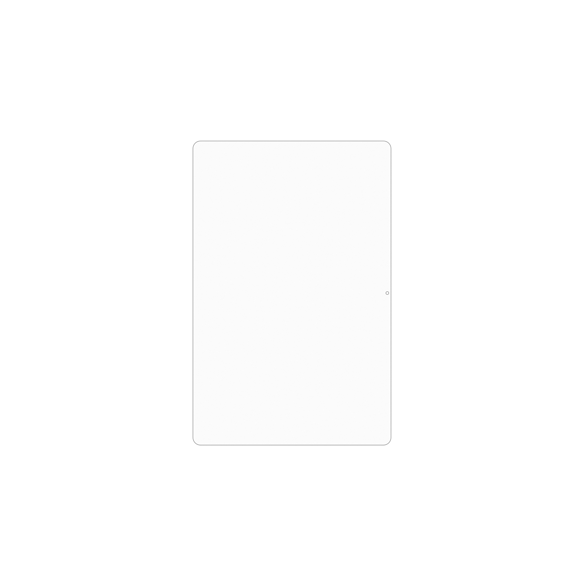 dipos Displayschutz für Whitedeer A7, mattierte Oberfläche, geringe Dicke und perfekte Passform