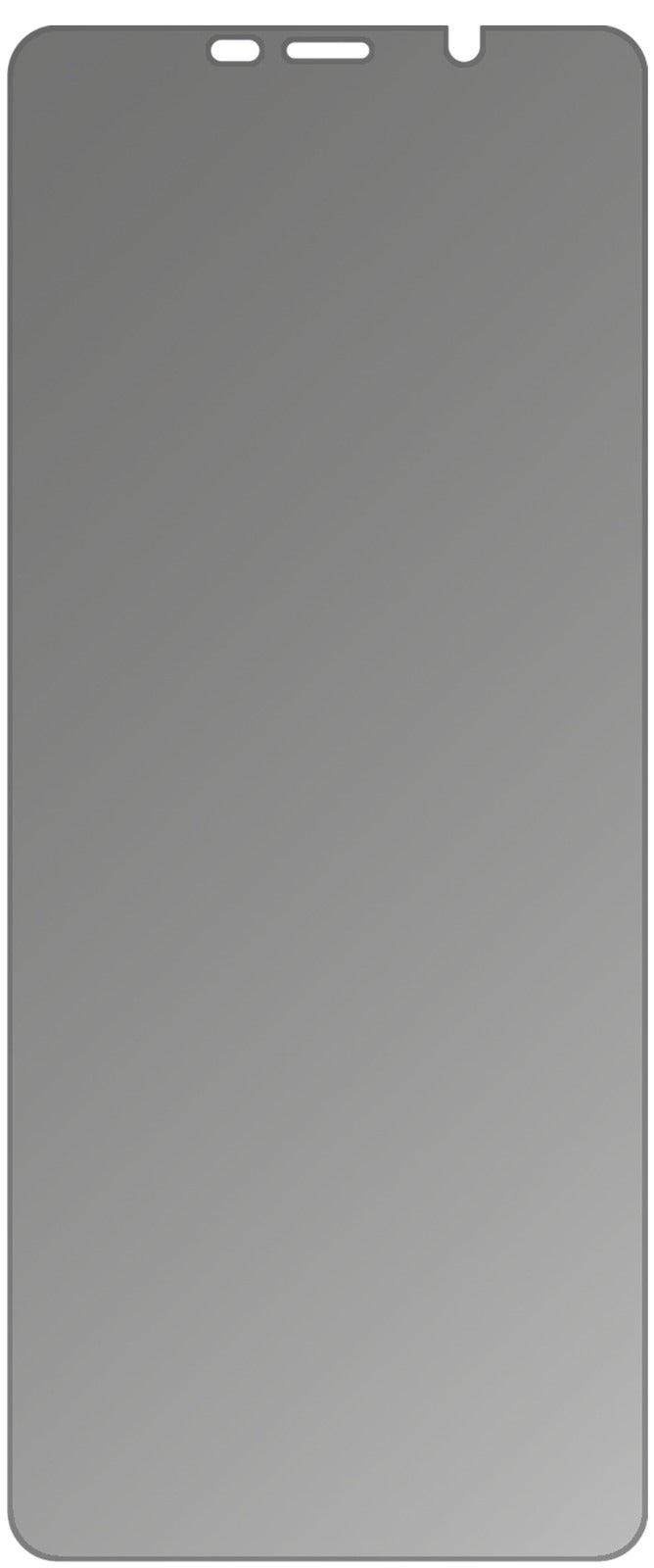 dipos Displayschutz für Wiko View Max, mattierte Oberfläche, Blickschutzfilter und perfekter Passform