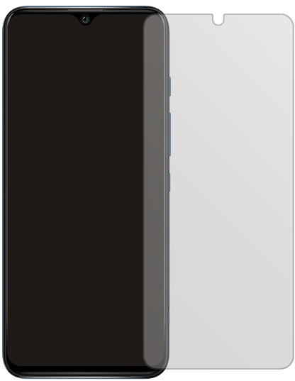 WikoPower U30 mit aufgebrachter dipos Displayschutzfolie, die lästige Fingerabdrücke minimiert