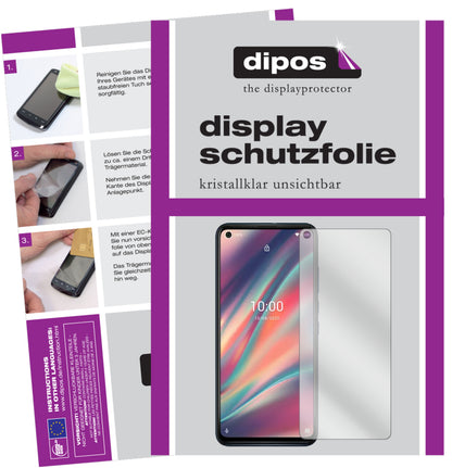 5x Schutzfolie klar für Wiko View5 Display-Schutzfolie
