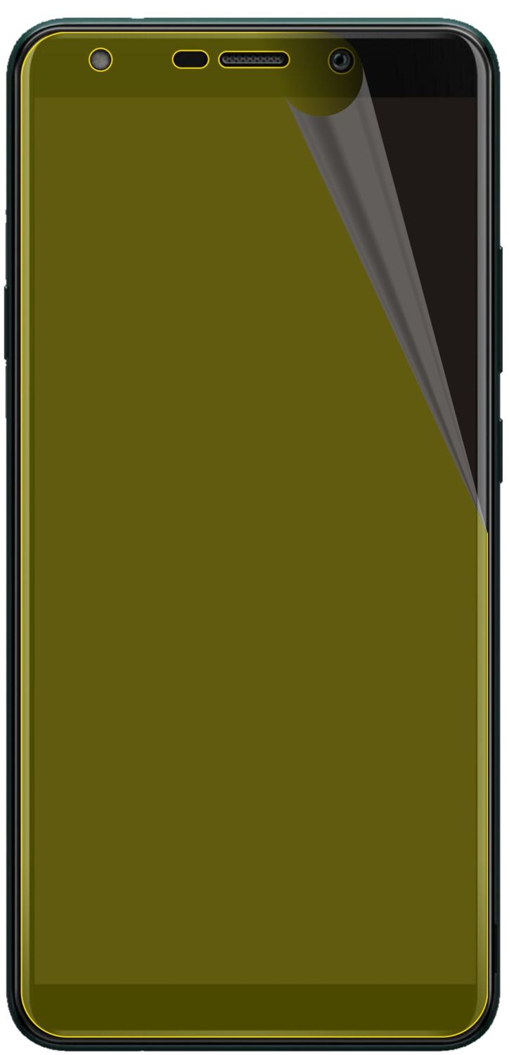 3x 3D Full Cover Schutzfolie für Wiko Y61