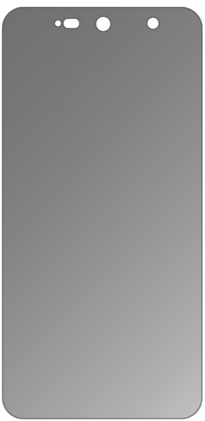 dipos Displayschutz für Wileyfox Swift 2X, mattierte Oberfläche, Blickschutzfilter und perfekter Passform