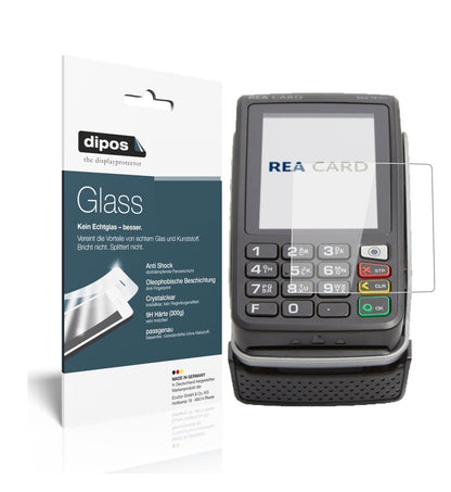 1x 9H Schutzfolie für REA CARD T9 flex Terminal Panzerfolie