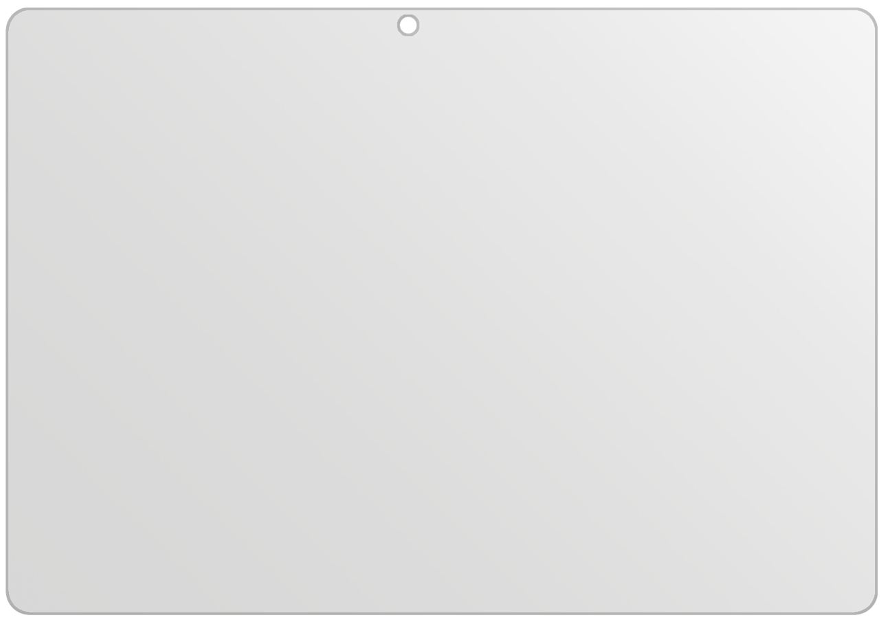 dipos Displayschutz für XGODY TB01 10.1 Zoll, mattierte Oberfläche, geringe Dicke und perfekte Passform