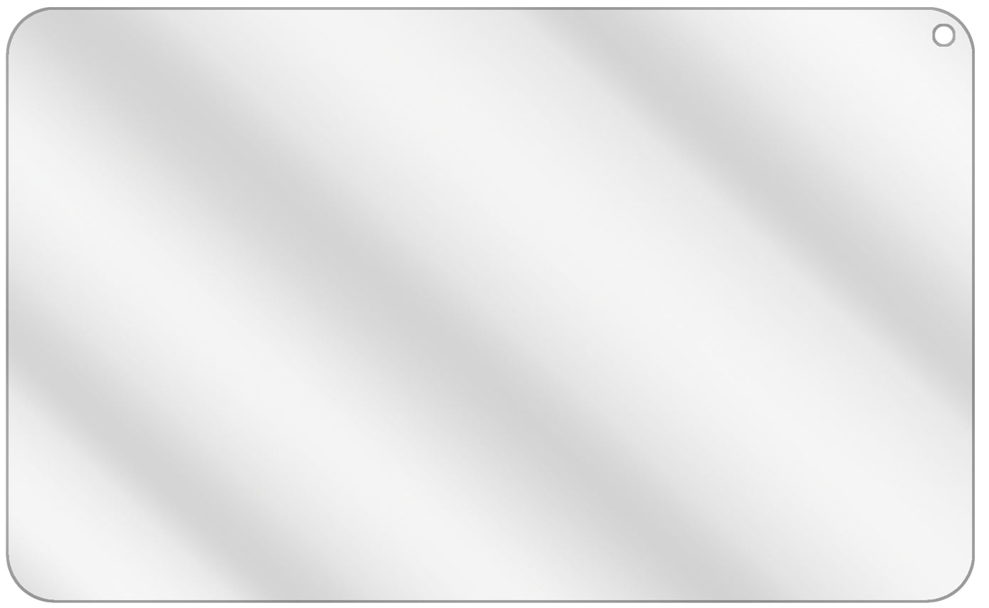 dipos Displayschutz für XGODY T901 9 Zoll, transparente Oberfläche, geringe Dicke und perfekte Passform