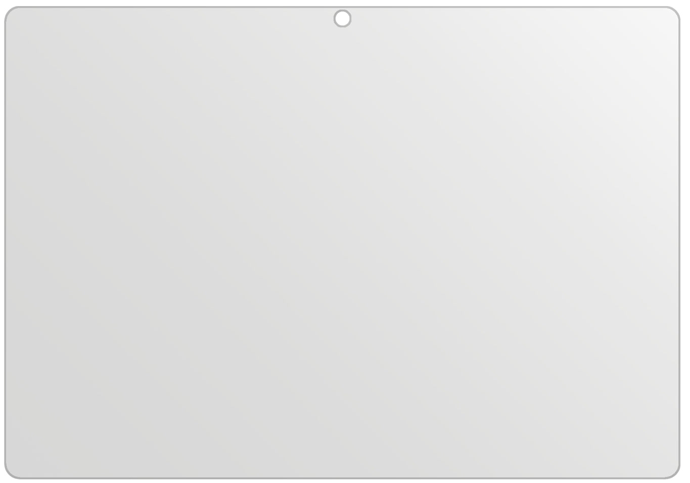 dipos Displayschutz für XGODY TB02 9 Zoll, mattierte Oberfläche, geringe Dicke und perfekte Passform