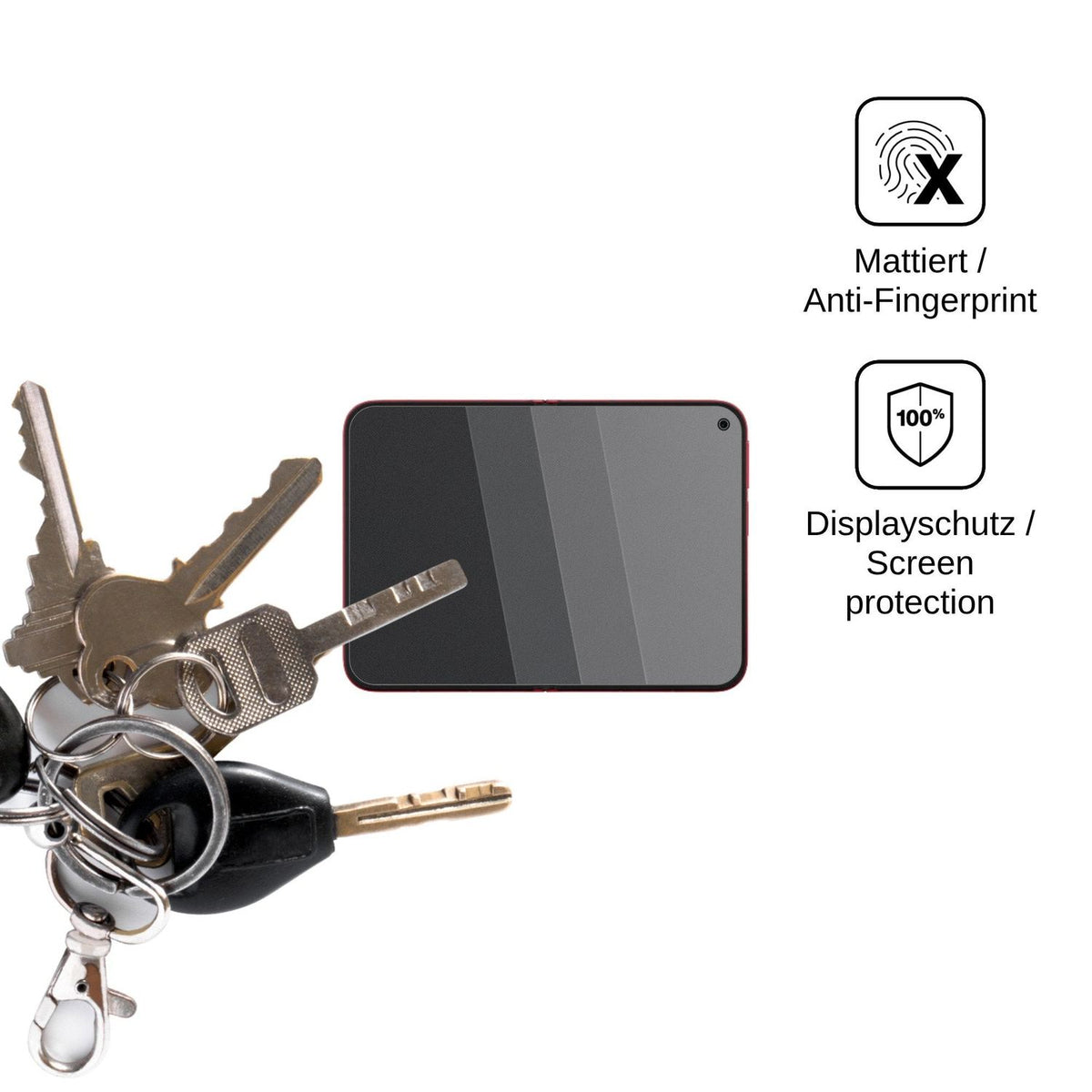 Blickschutzfolie für Xiaomi 18 Fold Innenseite matt Schutzfolie Privacy
