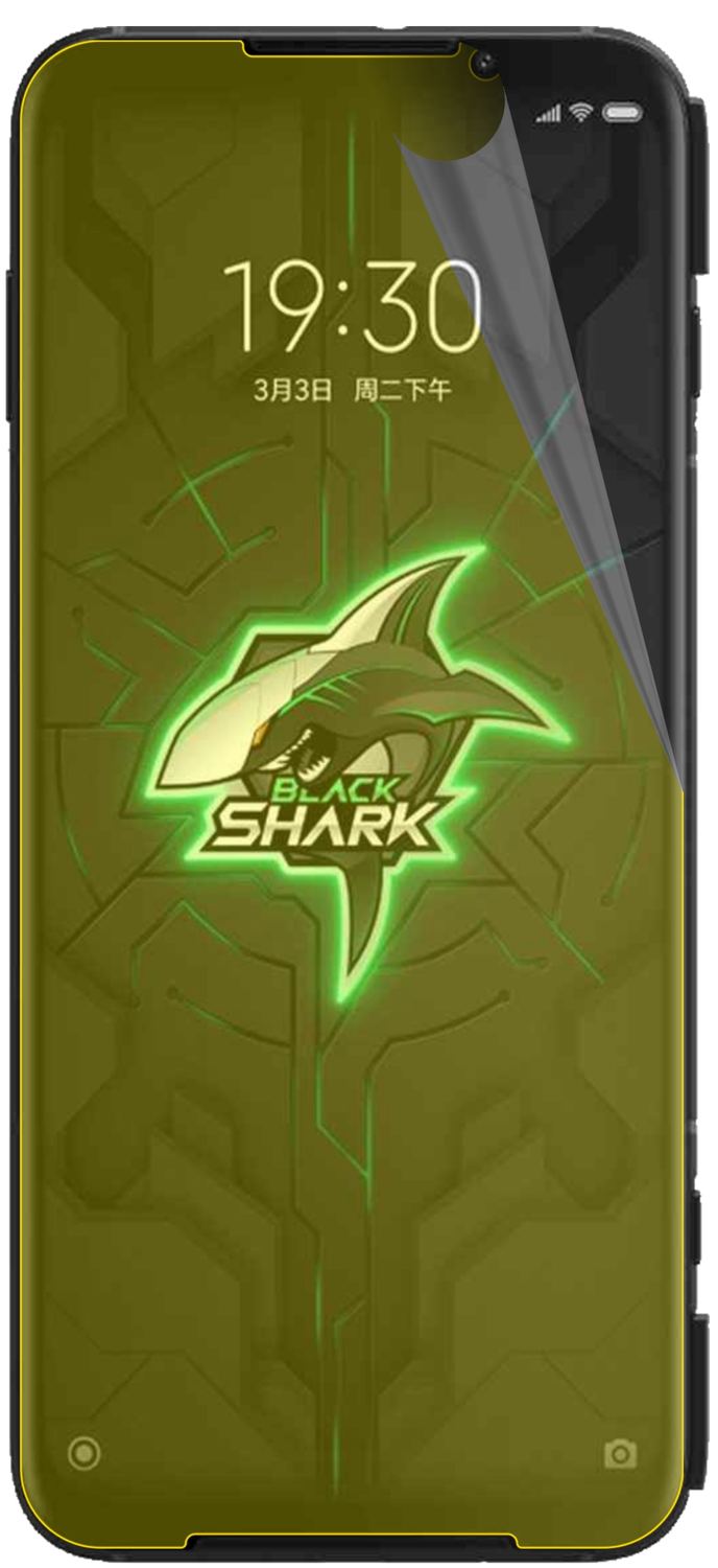 dipos Displayschutz für Xiaomi Black Shark 3 5G, transparente Oberfläche, geringe Dicke und perfekte Passform