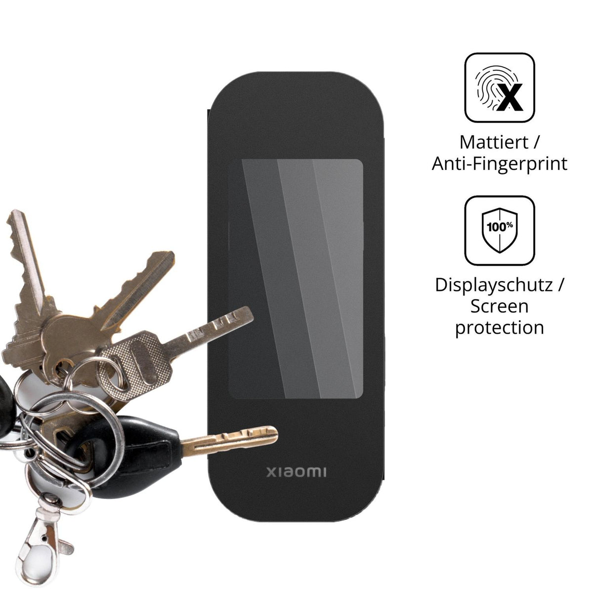dipos Displayschutz für Xiaomi Electric Scooter 6 Ultra, mattierte Oberfläche, Blickschutzfilter und perfekter Passform
