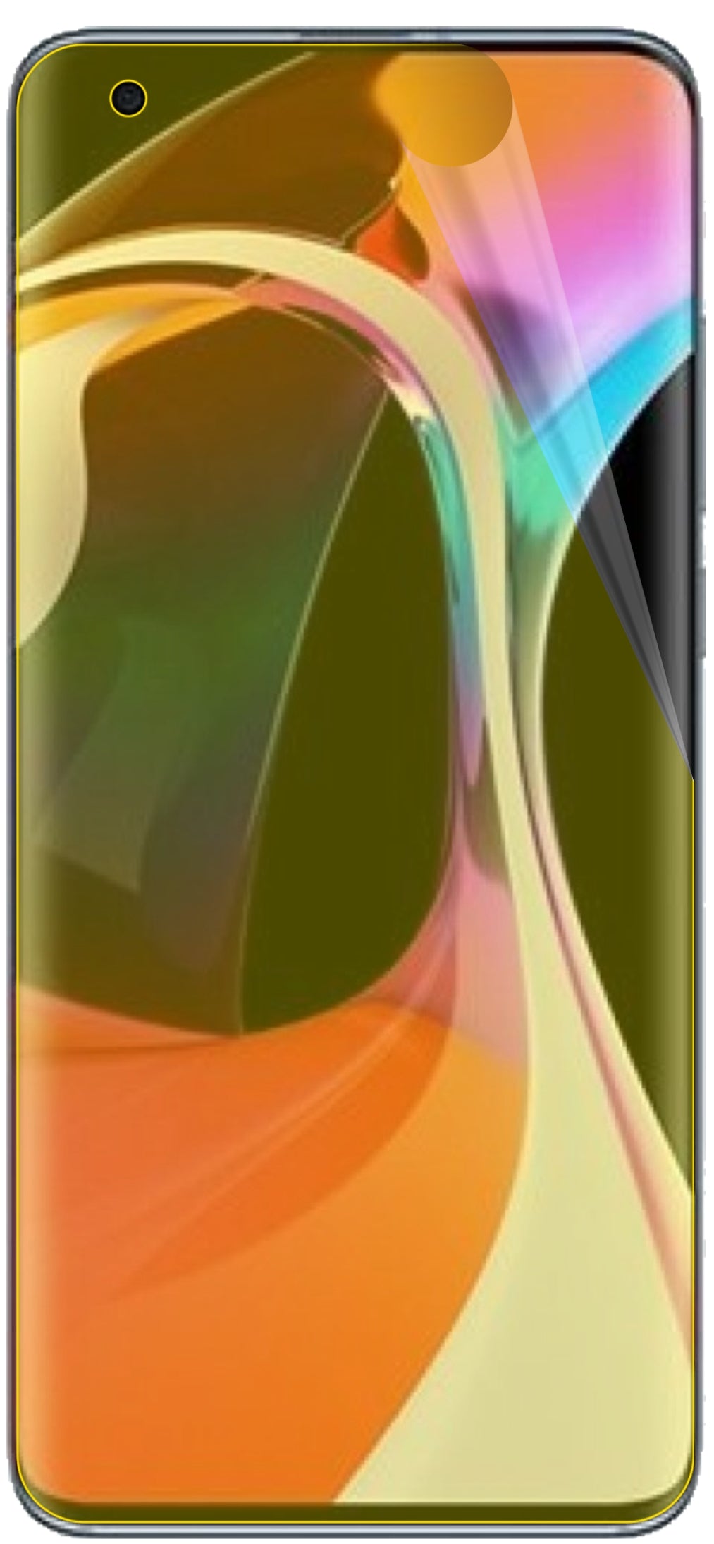 dipos Displayschutz für Xiaomi Mi 10 Pro, transparente Oberfläche, geringe Dicke und perfekte Passform