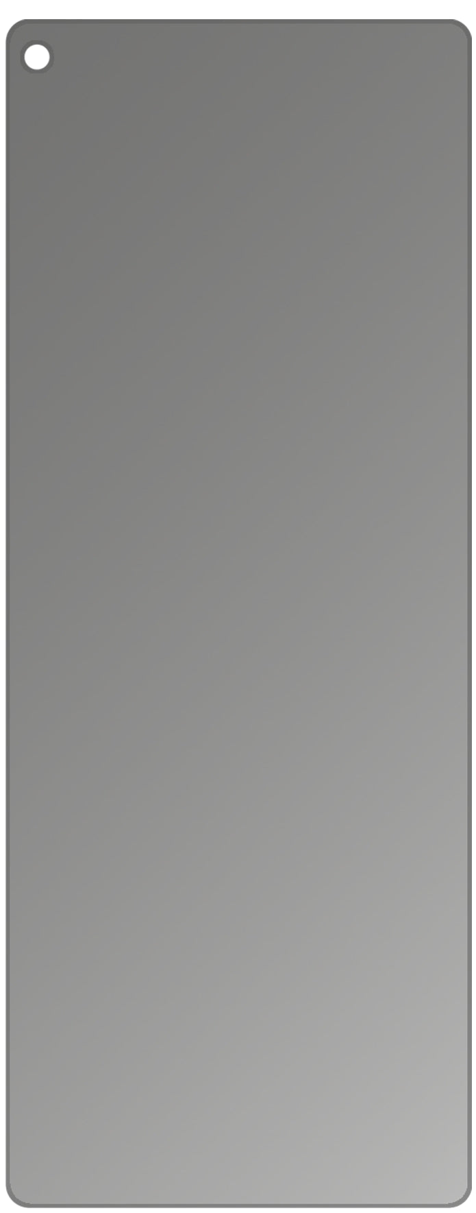 dipos Displayschutz für Xiaomi Mi 10 Ultra, mattierte Oberfläche, Blickschutzfilter und perfekter Passform