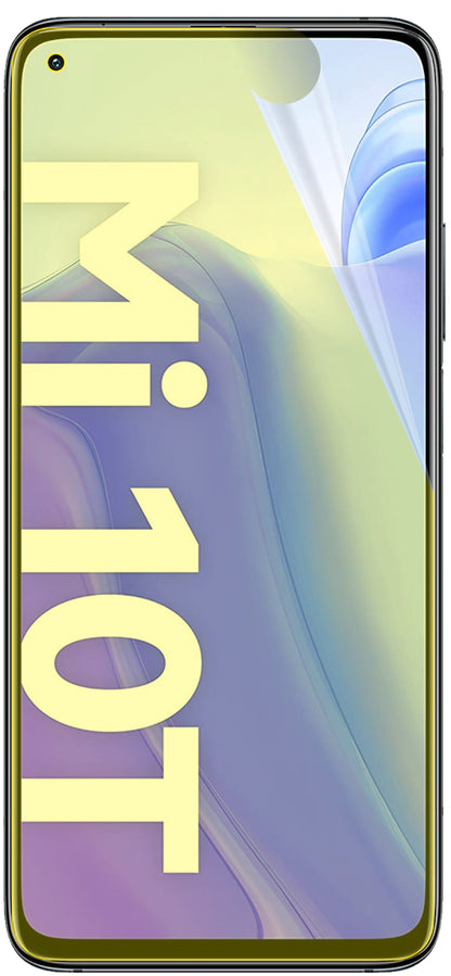 dipos Displayschutz für Xiaomi Mi 10T, transparente Oberfläche, geringe Dicke und perfekte Passform