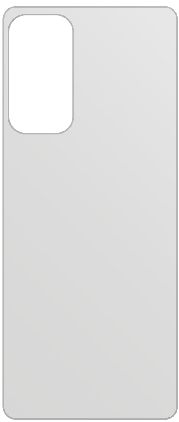 dipos Displayschutz für Xiaomi Mi 10T Rückseite, mattierte Oberfläche, geringe Dicke und perfekte Passform