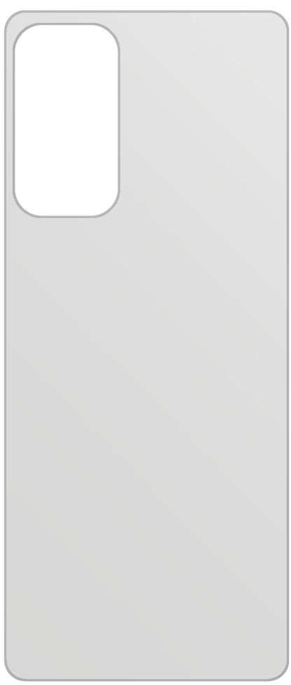 dipos Displayschutz für Xiaomi Mi 10T Rückseite, mattierte Oberfläche, geringe Dicke und perfekte Passform