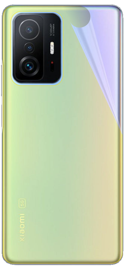 dipos Displayschutz für Xiaomi Mi 11T Pro Rückseite, transparente Oberfläche, geringe Dicke und perfekte Passform