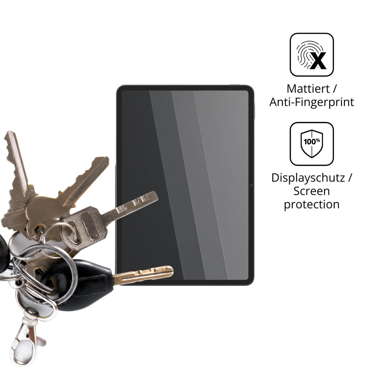 dipos Displayschutz für Xiaomi Pad 8 Pro, mattierte Oberfläche, Blickschutzfilter und perfekter Passform