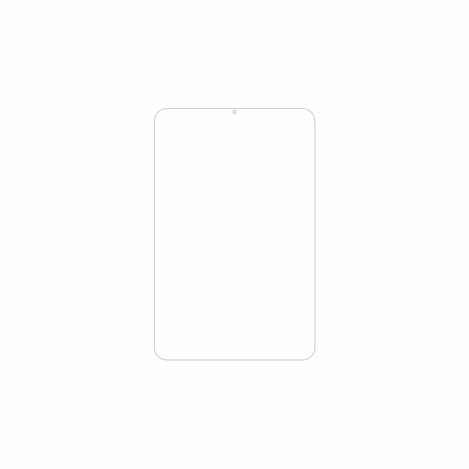 dipos Displayschutz für Xiaomi Pad Mini 8.8, mattierte Oberfläche, geringe Dicke und perfekte Passform