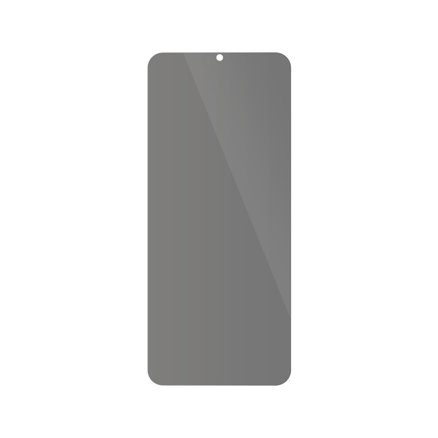 dipos Displayschutz für Xiaomi Poco C40, mit Blickschutzfilter und perfekter Passform auch für die Rundungen