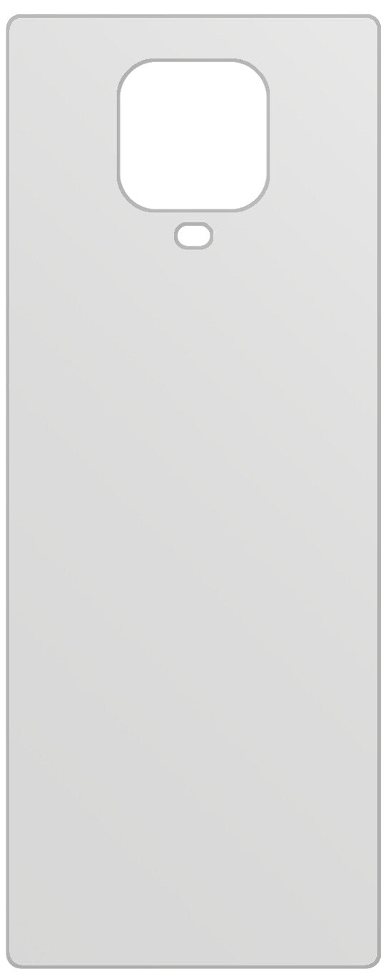 dipos Displayschutz für Xiaomi Poco M2 Pro Rückseite, mattierte Oberfläche, geringe Dicke und perfekte Passform