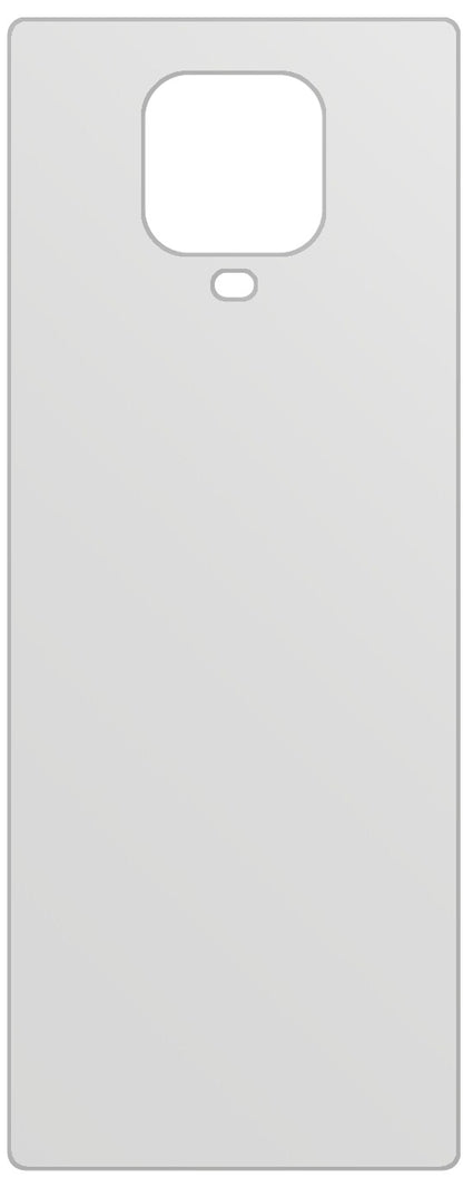 dipos Displayschutz für Xiaomi Poco M2 Pro Rückseite, mattierte Oberfläche, geringe Dicke und perfekte Passform
