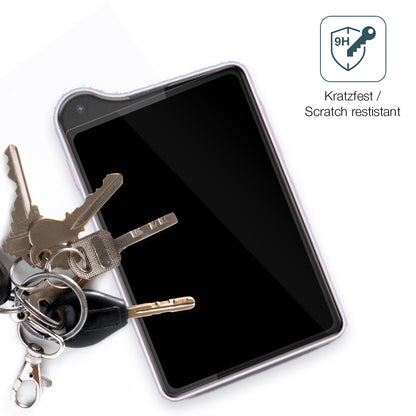 dipos Displayschutz für Xiaomi Qin K25, transparente Oberfläche, perfekte Passform auch für die Rundungen