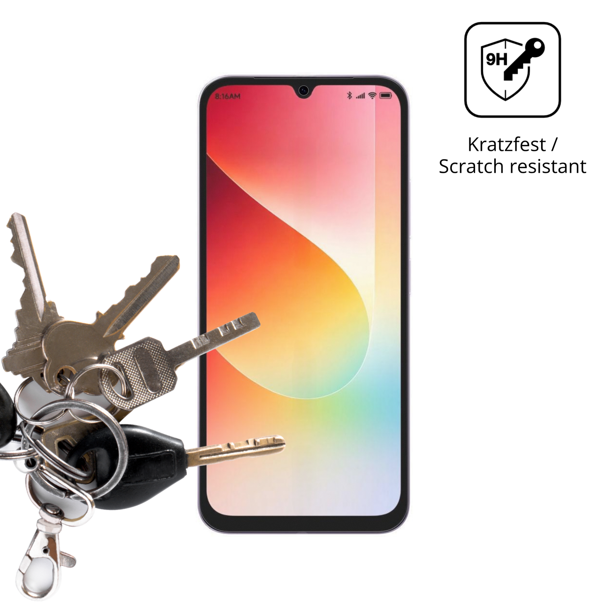 dipos Displayschutz für Xiaomi Redmi 15A 5G, mattierte Oberfläche, robuste Festigkeit und perfekte Passform
