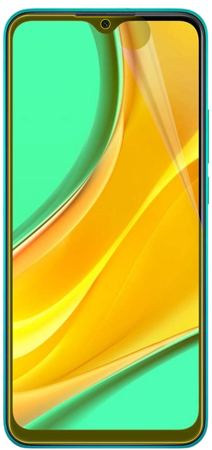 dipos Displayschutz für Xiaomi Redmi 9, transparente Oberfläche, geringe Dicke und perfekte Passform