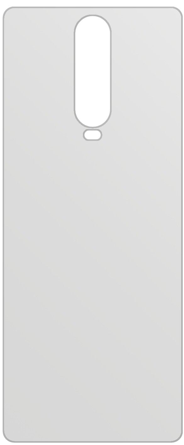 dipos Displayschutz für Xiaomi Redmi K30 5G Racing Rückseite, mattierte Oberfläche, geringe Dicke und perfekte Passform