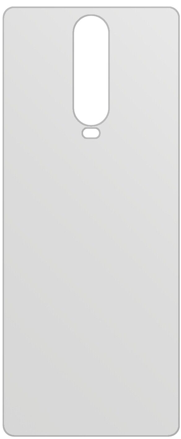 dipos Displayschutz für Xiaomi Redmi K30 5G Racing Rückseite, mattierte Oberfläche, geringe Dicke und perfekte Passform