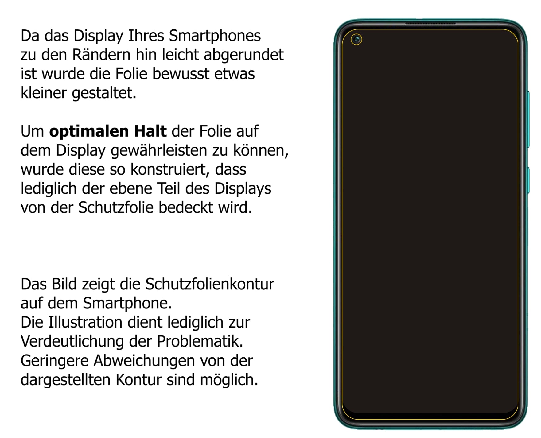 dipos Displayschutz für Xiaomi Redmi Note 9T 5G, mattierte Oberfläche, robuste Festigkeit und perfekte Passform