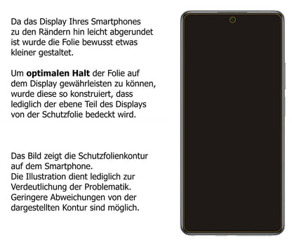 1x Schutzfolie klar für Xiaomi 11T Display-Schutzfolie