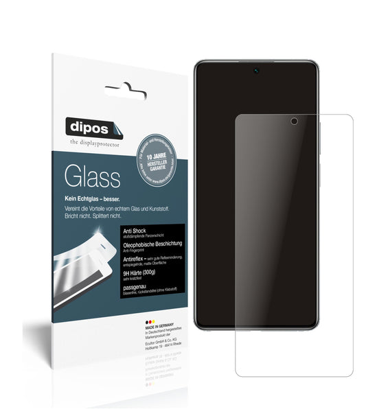 Matte Displayschutzfolie von dipos passend für Xiaomi 11T, 9H kratzfest und blasenfrei montiert
