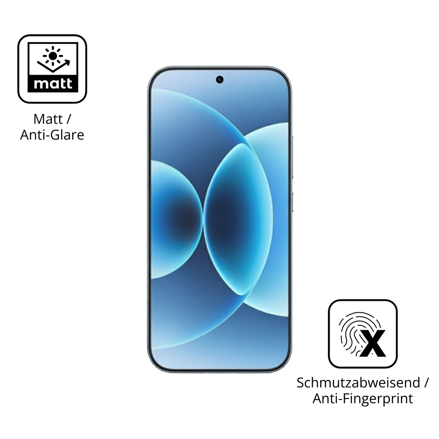 4x Schutzfolie matt für Xiaomi 17 Pro Display-Schutzfolie