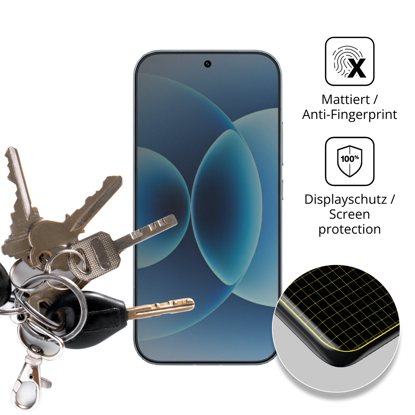 Blickschutzfolie für Xiaomi 17 Pro matt Schutzfolie Privacy