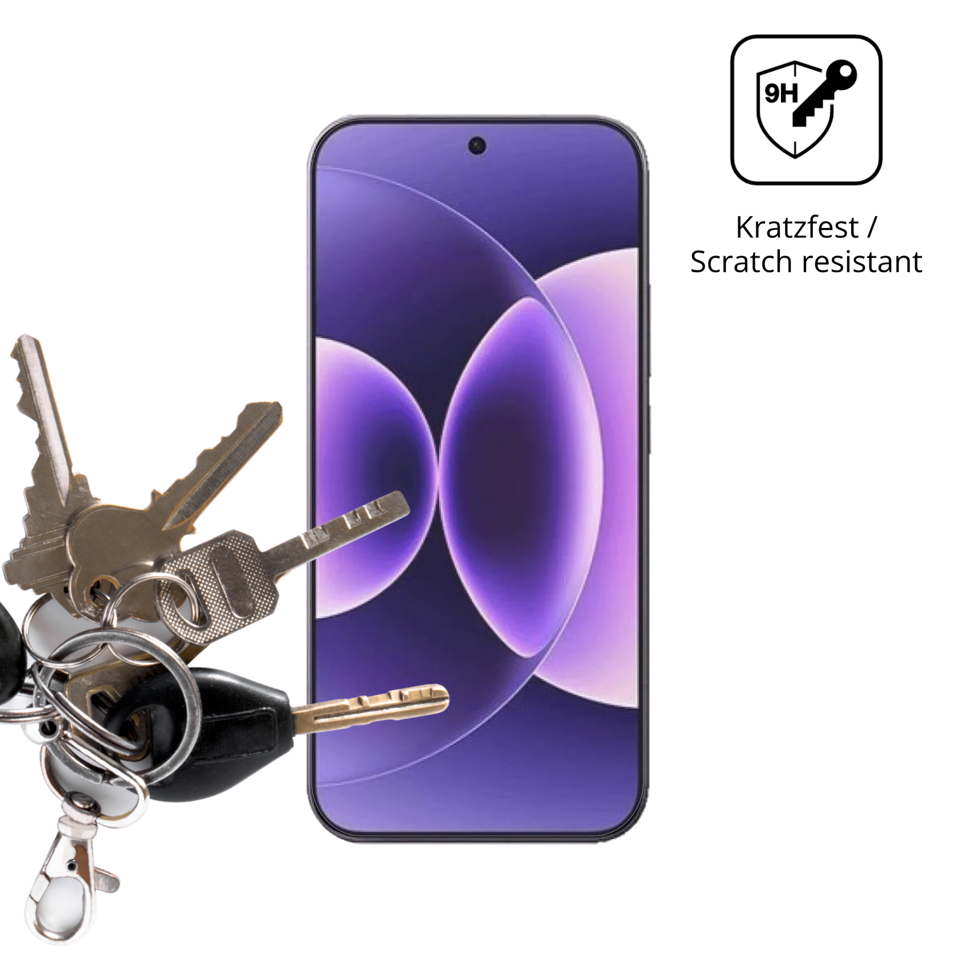 dipos Displayschutz für Xiaomi 17 Ultra, mattierte Oberfläche, robuste Festigkeit und perfekte Passform