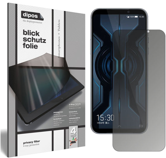 Blickschutzfolie für Xiaomi Black Shark 2 Pro matt Schutzfolie Privacy