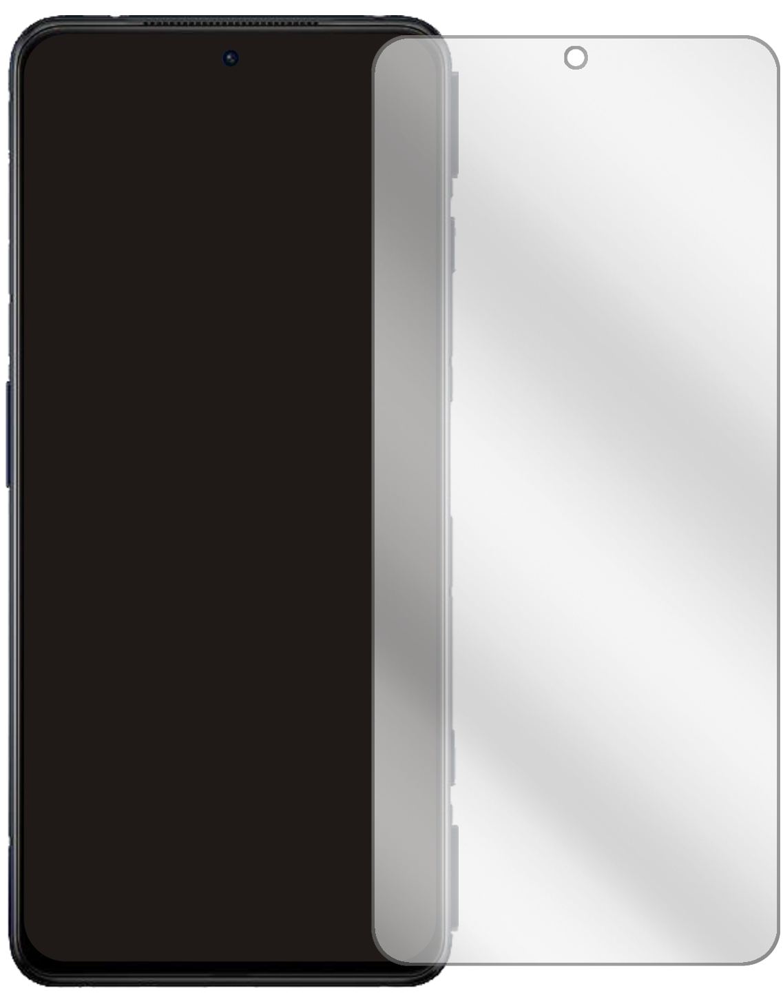 1x Schutzfolie klar für Xiaomi Black Shark 4S Pro Display-Schutzfolie
