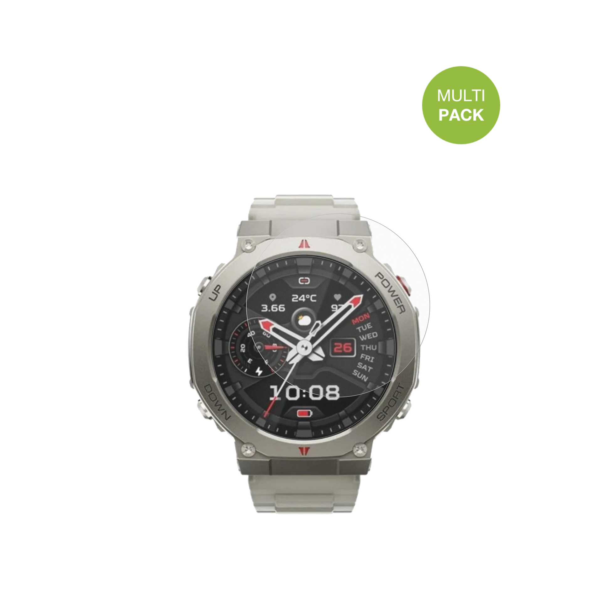 XiaomiBlack Shark GS3 Ultra mit aufgebrachter dipos Displayschutzfolie, die lästige Fingerabdrücke minimiert