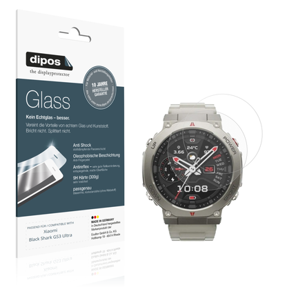 Matte Displayschutzfolie von dipos passend für Xiaomi Black Shark GS3 Ultra, 9H kratzfest und blasenfrei montiert