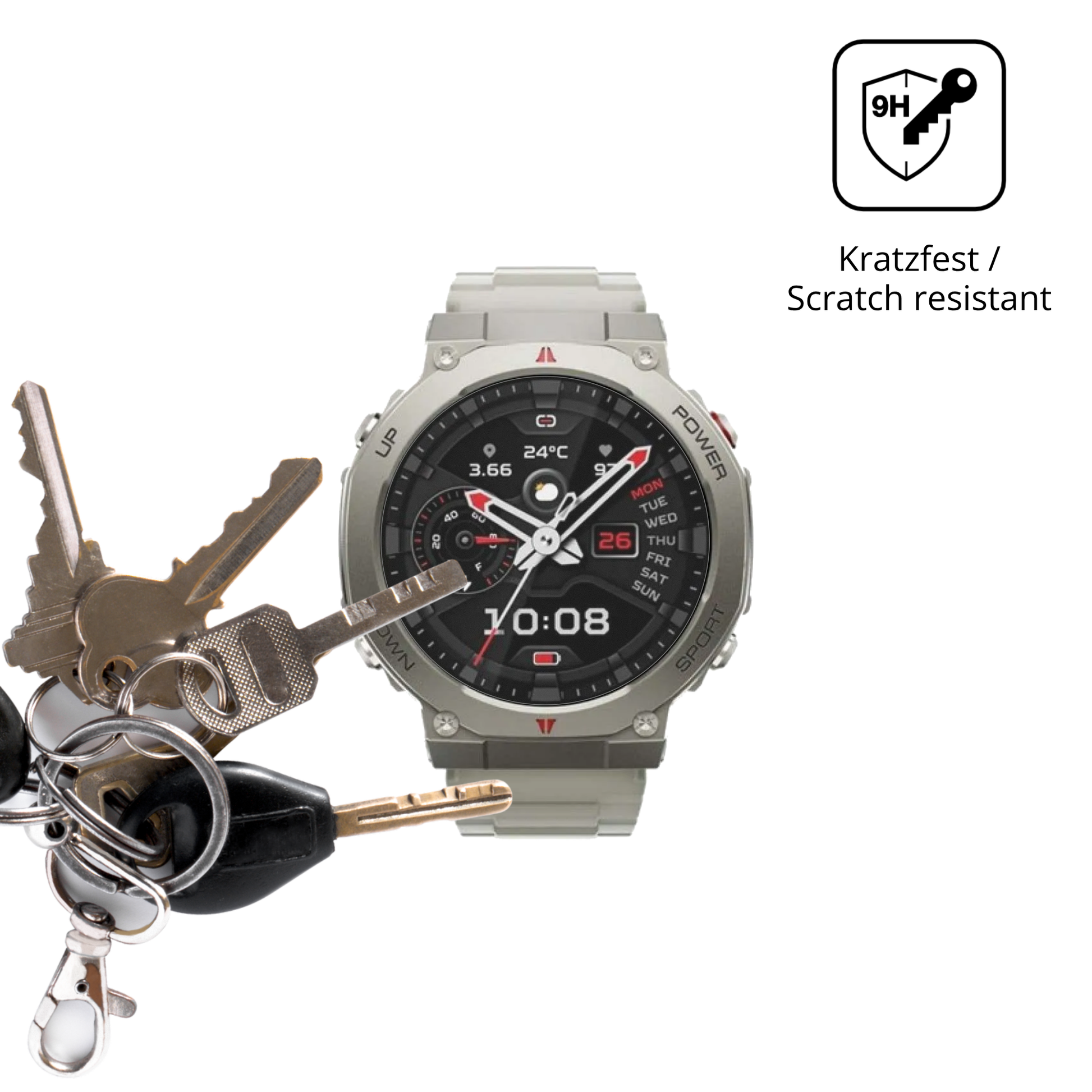 dipos Displayschutz für Xiaomi Black Shark GS3 Ultra, mattierte Oberfläche, robuste Festigkeit und perfekte Passform