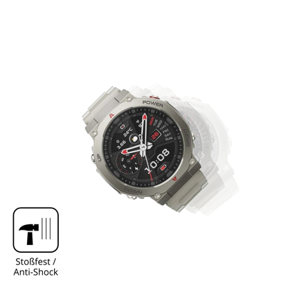 Schutz gegen Kratzer auf dem Xiaomi Black Shark GS3 Ultra Glas durch Schlüssel, Stöße gegen die Tischkante oder Stürze