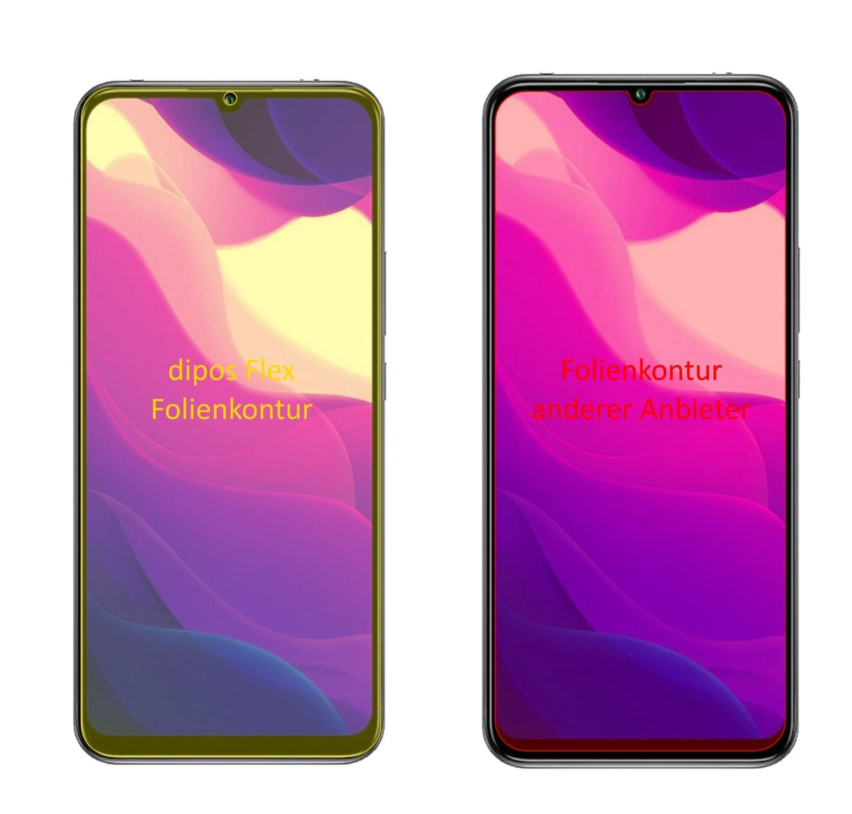 2x 3D Full Cover Schutzfolie für Xiaomi Mi 10 Lite 5G