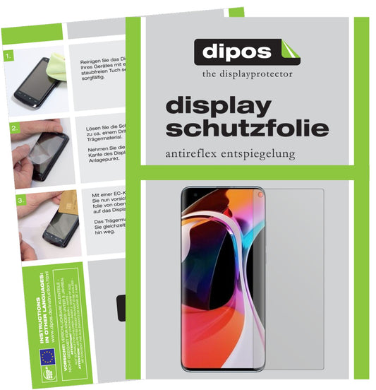 2x Schutzfolie matt für Xiaomi Mi 10 Display-Schutzfolie