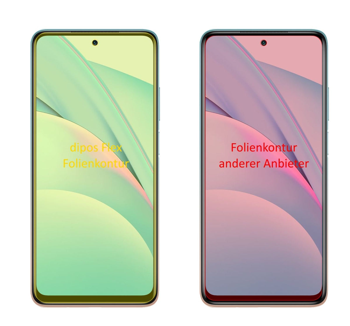 3x 3D Full Cover Schutzfolie für Xiaomi Mi 10T Lite
