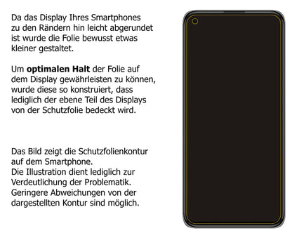 1x Schutzfolie klar für Xiaomi Mi 11 Lite Display-Schutzfolie
