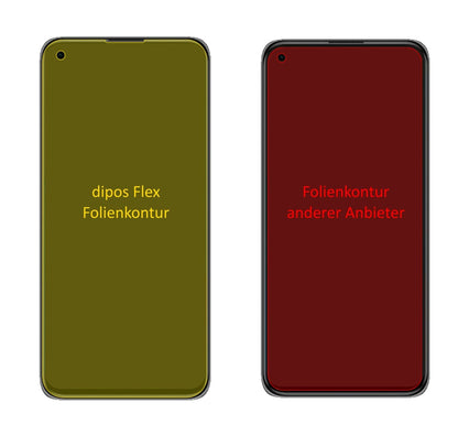 2x 3D Full Cover Schutzfolie für Xiaomi Mi 11 Lite 5G
