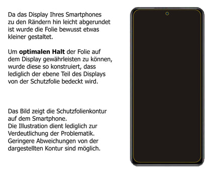 1x Schutzfolie matt für Xiaomi Mi 11X Display-Schutzfolie