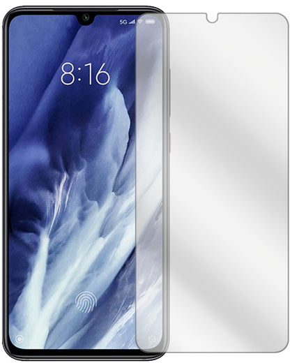 XiaomiMi 9 Pro 5G mit aufgebrachter dipos Displayschutzfolie, glasklare Darstellung ohne Einschränkungen