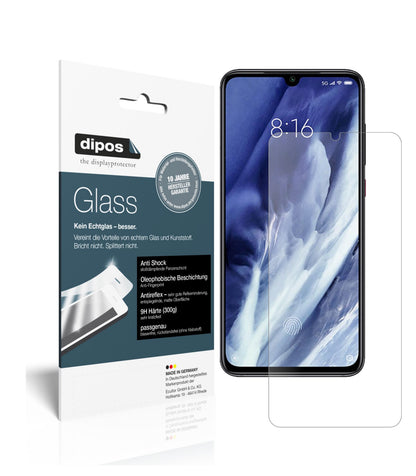 Matte Displayschutzfolie von dipos passend für Xiaomi Mi 9 Pro 5G, 9H kratzfest und blasenfrei montiert